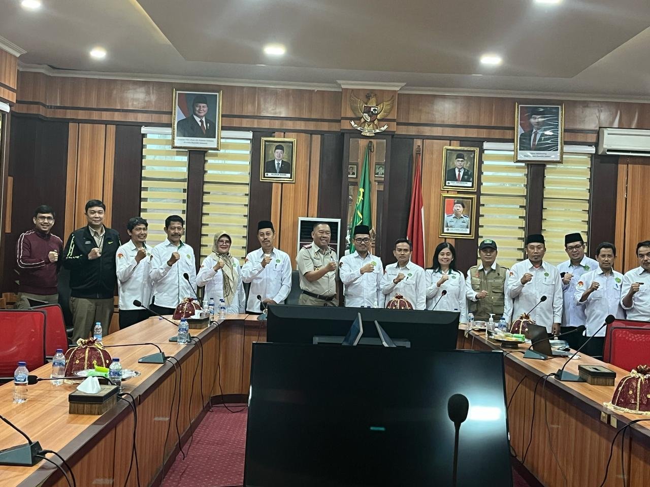 Kepala KUA se Kota Makassar Lakukan Audiensi dengan Kantor BPN Kota Makassar Terkait Percepatan Sertifikasi Tanah Wakaf